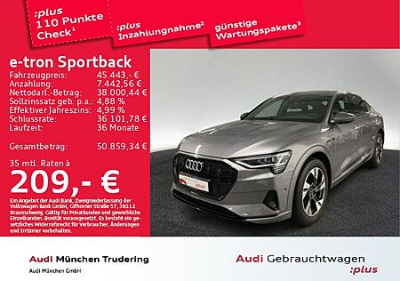 Audi e-tron Sportback advanced 55 quattro 300 kW