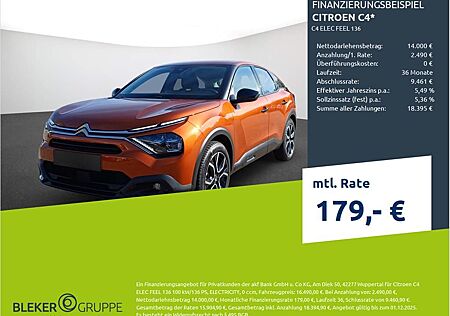 Citroën C4 ELEC FEEL 136
