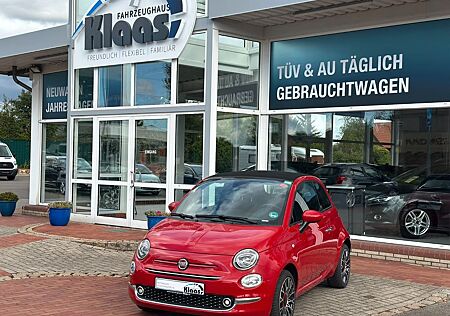 Fiat 500 Red Cabrio Mild Hybrid