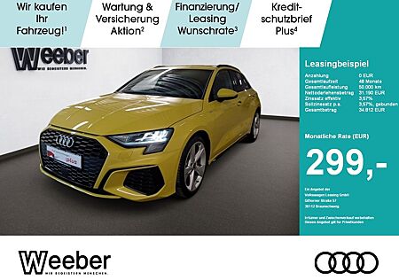 Audi A3 Sportback S-Line Black 18*AHK*LED*NAVI*SHZ*5J