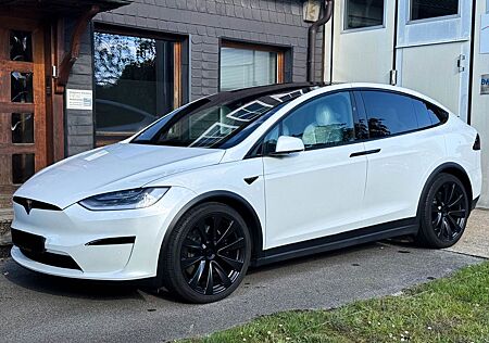 Tesla Model X PLAID 22" FSD White Interior YOKE AHK