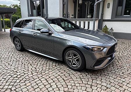Mercedes-Benz C 220 d T AMG PANO AHK BURMESTER GARANTIE 12/28