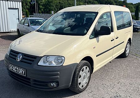 VW Caddy Volkswagen Maxi 2,0 TDI TAXI 7-SITZER RAMPE KLIMA