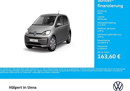 VW e-up! Volkswagen e-up! UNITED 4TÜREN CAM ALU SITZHEIZUNG EINPARKH