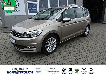 VW Touran Volkswagen 1,4 TSI Highline Notbrems-Assist LED
