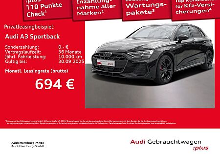 Audi A3 Sportback 45 TFSI e S line S tronic Matrix Na