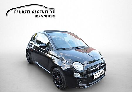 Fiat 500S 500 S Cabrio * Teil-Leder - NAVI *