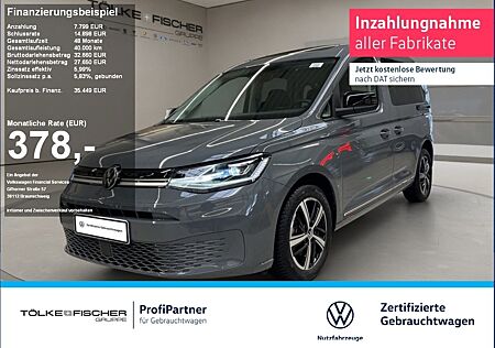 VW Caddy gebraucht kaufen VW Caddy Volkswagen 1.5 TSI Dark Label Pano Kam. Navi Pano LED