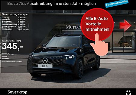 Mercedes-Benz EQB 350 4M , AMG NIGHT DISTR KAMERA PANO SPUR