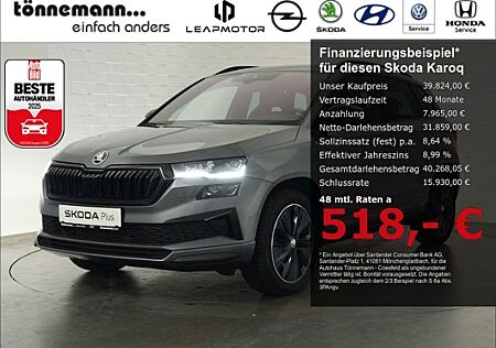 Skoda Karoq SPORTLINE TSI DSG 4X4+AHK+LED+NAVI+RÜCKFAH