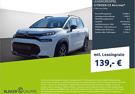 Citroën C3 Aircross PureTech 110 S&S Shine