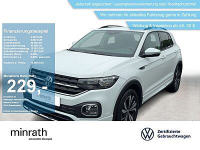 Volkswagen T-Cross R-Line 1.0 TSI DAB+ACC+NAVI+PDC+LM17