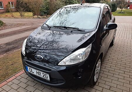 Ford Ka /+ 1,2 Champions Edition, schwarz,unfallfrei