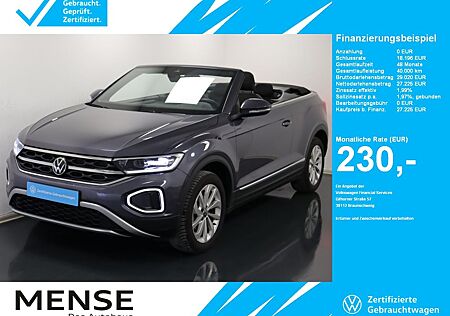 VW T-Roc Volkswagen Cabriolet 1.0 TSI Style |ACC|VirtualCP|FLA