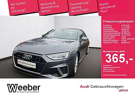 Audi A4 Lim S-Line 18*ACC*LEDER*NAVI*STANDHEIZUNG