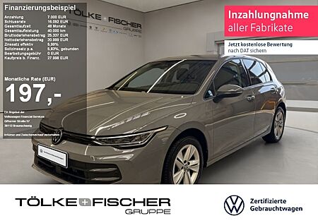 VW Golf Volkswagen VIII 2.0 TDI 85 kW Goal AHK Virtual ACC LM