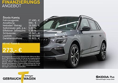Skoda Kamiq 1.0 TSI DSG MONTE CARLO LM18 PANO KAMERA L