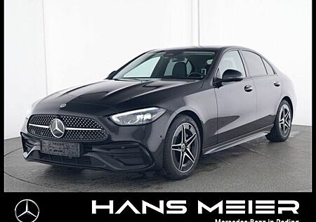 Mercedes-Benz C 220 d AMG AHK Schiebedach Night Ambiente Cam