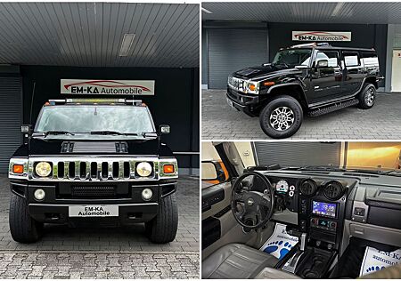 Hummer H2 6.0 V8 Luxury°DVD°Navi°AHK°Leder°4x4°TopZust