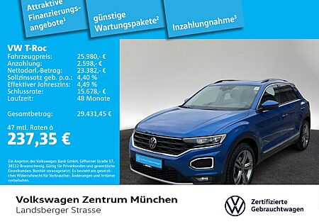 VW T-Roc Volkswagen 1.5 TSI SPORT Navi Pano LED DSG