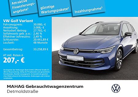 VW Golf Volkswagen VIII Variant 2.0 TDI GOAL Navi IQ.LIGHT AHK