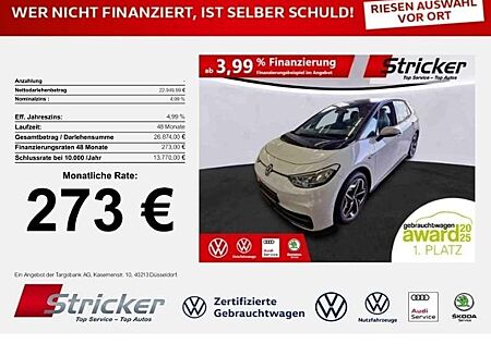 VW ID.3 Volkswagen Pro S 150/77 273,-ohne Anzahlung Navi Sitzh