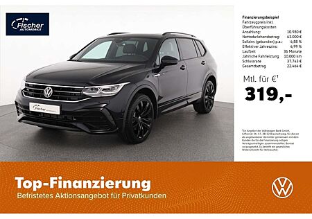 VW Tiguan Allspace Volkswagen 2.0 TDI SCR 4MOTION R-Line Black