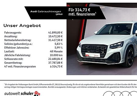 Audi Q2 35 2.0 TDI S-tronic S-line AHK Matrix-LED ASI