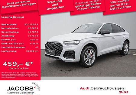 Audi Q5 Sportback 40 TFSI quattro S line Matrix, Navi