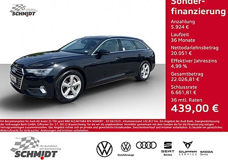 Audi A6 Avant 35 TDI sport MMI ALCANTARA RFK MEMORY