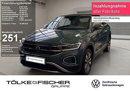 VW T-Roc Volkswagen Cabriolet 1.0 TSI Move Virtual ACC LM