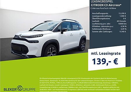 Citroën C3 Aircross PureTech 110 Shine