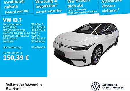 VW ID.7 Volkswagen Tourer GTX 4-Motion Navi IQ.Light DAB+ Fron