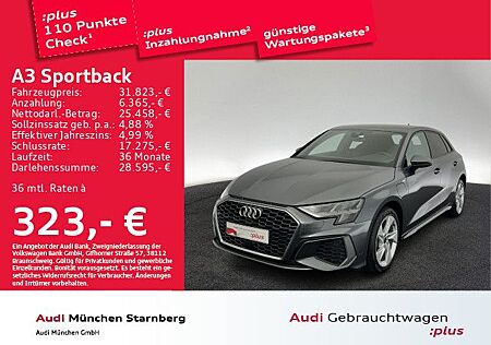 Audi A3 Sportback 40 TFSI e S tronic 2x S line AHK/Na
