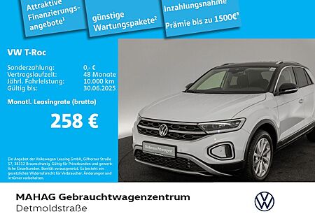 VW T-Roc Volkswagen 1.5 TSI Style AHK LED+Navi ParkAssist AppC