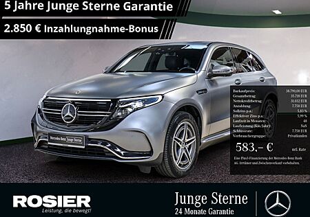 Mercedes-Benz EQC 400 4M AMG Sport AHK Distr. LED Navi SHD Kam