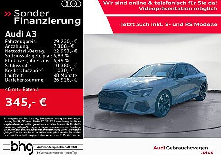 Audi A3 35 TFSI Limousine S line