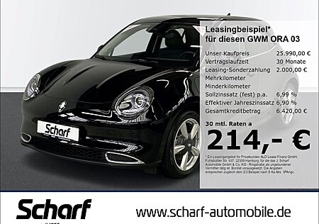 GWM Ora 03 400 Pro mit Wärmepumpe Navi DAB SHZ PDC 3