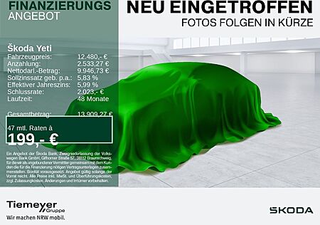 Skoda Yeti 1.2 TSI ACTIVE SITZHZG GJR