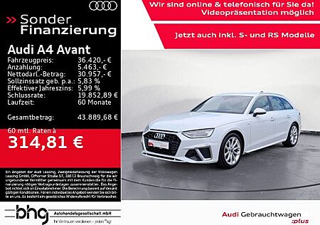 Audi A4 Avant 35 TFSI S tronic S line Leder AssistTou