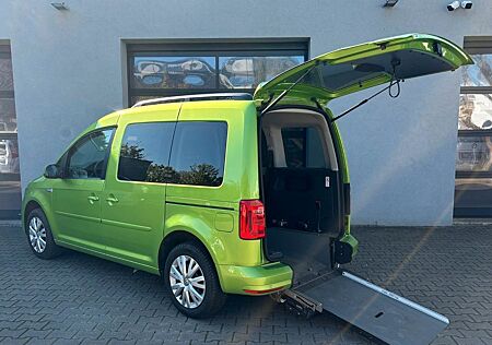VW Caddy Volkswagen Comfortline Behindertengerecht Rolli 3+1