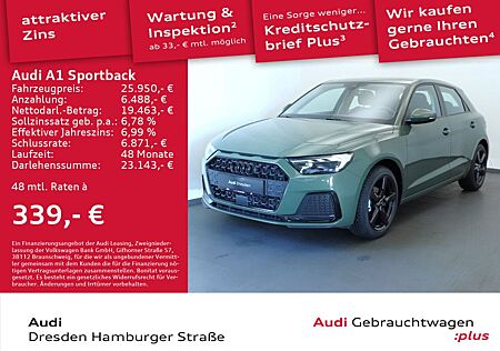 Audi A1 Sportback advanced 25 TFSI S tronic UPE 34.74
