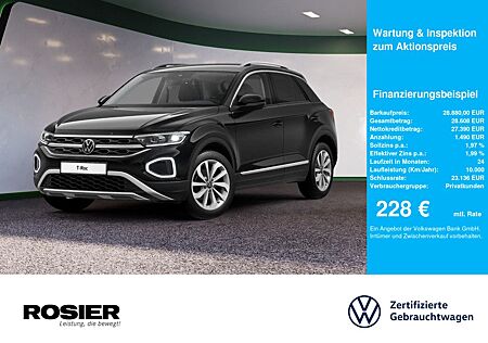 VW T-Roc Volkswagen Style 1.5 l TSI DSG AHK ACC LED NAVI SHZ