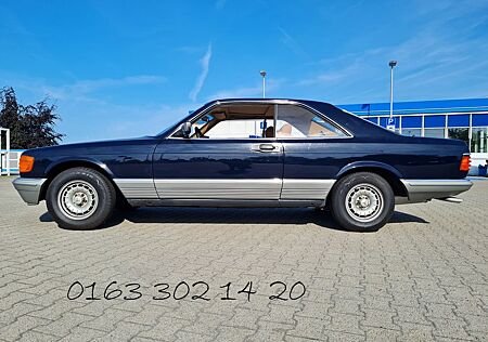 Mercedes-Benz 500 SEC 2.HAND + SCHECKHEFT+ KLIMA + NUR 139 TKM