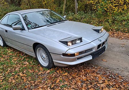 BMW 850Ci Auto , 2.Hd., silber, SD, top gepfl.,