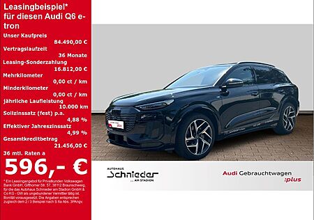 Audi Q6 e-tron SUV LED+PANO+TECHPRO+B&O+ HUD+LUFT+AHK