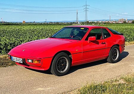 Porsche 924 S-Optik, Indischrot, H-Gutachten,