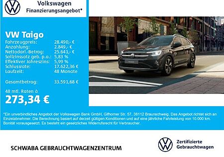VW Taigo Volkswagen Style 1.0 DSG IQ.LIGHT*VIRTUAL*AHK*ACC*17"