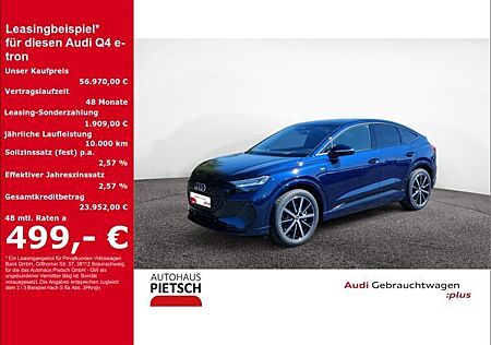 Audi Q4 e-tron Sportback 45 quattro 77kWh S line Pano