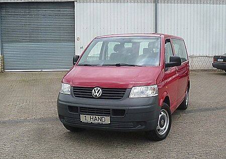 VW T5 Transporter Volkswagen Kombi 1.Hand 5-Sitzer Klima